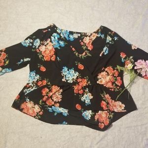 ASOS Curve Floral Blouse